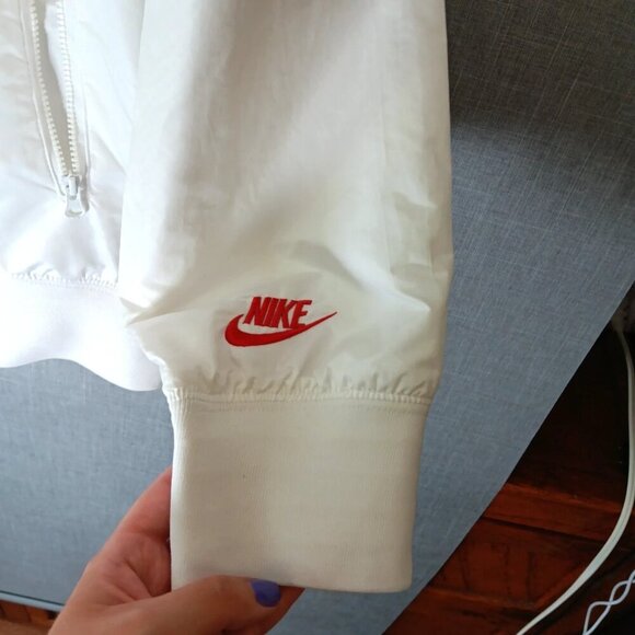 Nike Limited Edition Japan 2008 Olympic Windrunner Split Jacket White Mens XL - Picture 4 of 10